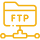 Ícone FTP (Protocolo de Transferência de Arquivos) - Nova Logix